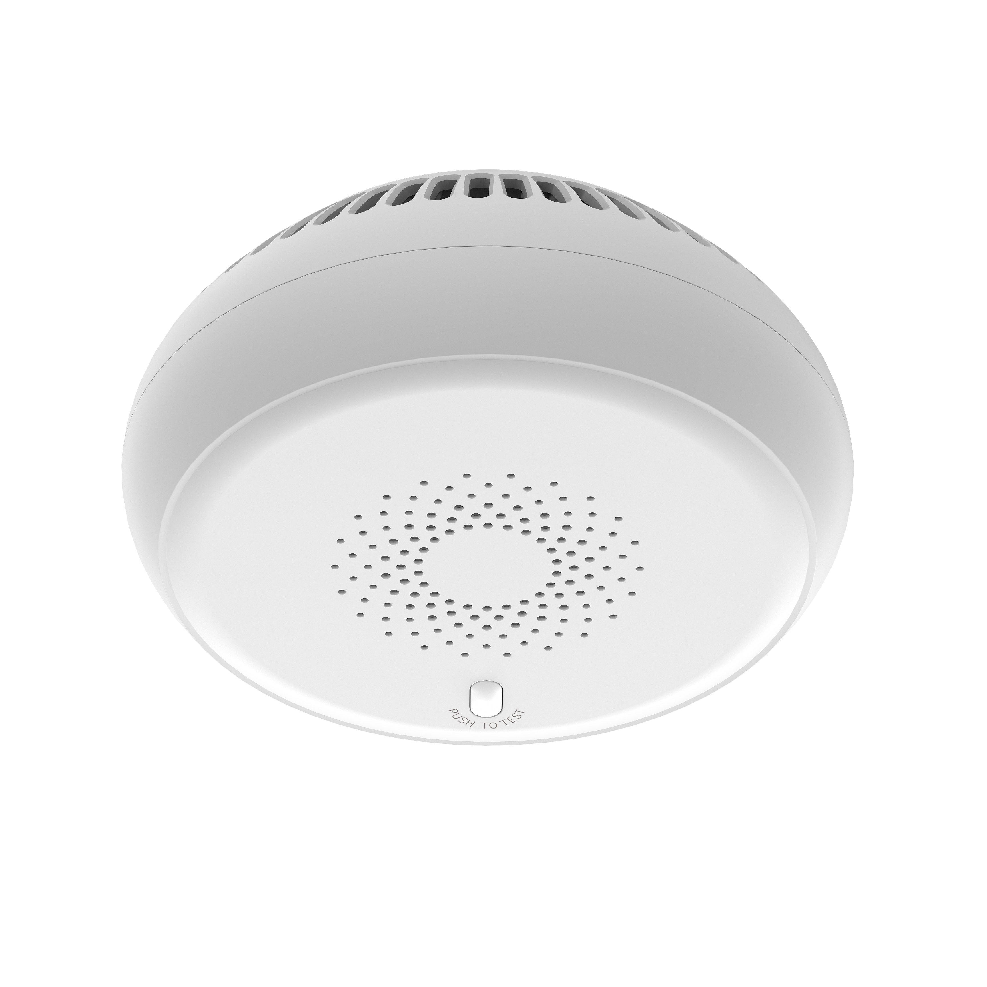 Independent photoelectric smoke fire detection alarm